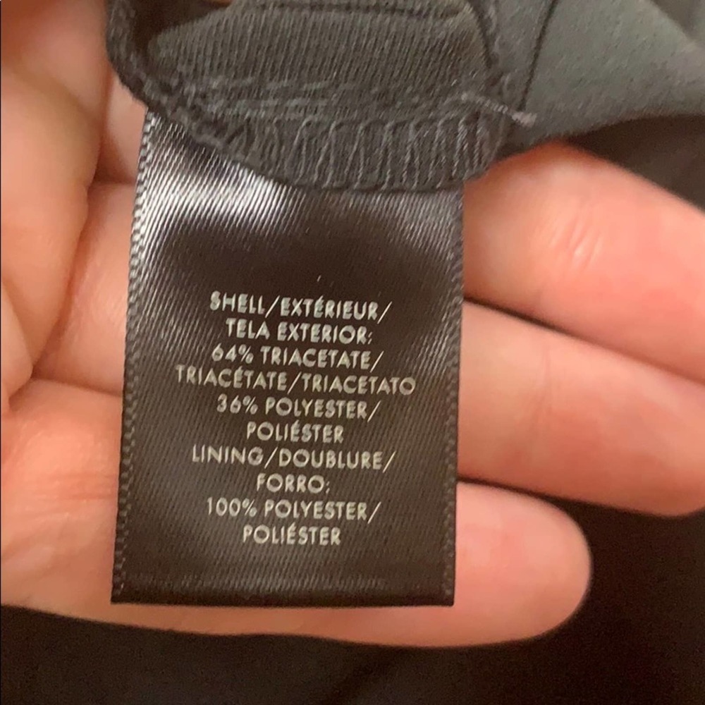 NWT Ann Taylor Triacetate Jumpsuit Black - Picture 6 of 7